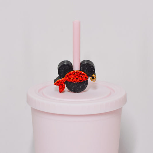 Ears Pirate Straw Charm