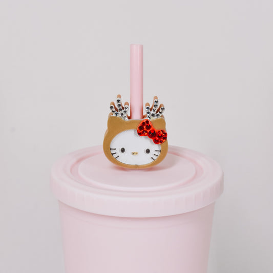 HK Deer Straw Charm