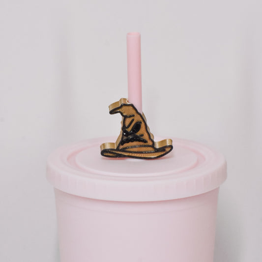 Wizard Hat Straw Charm