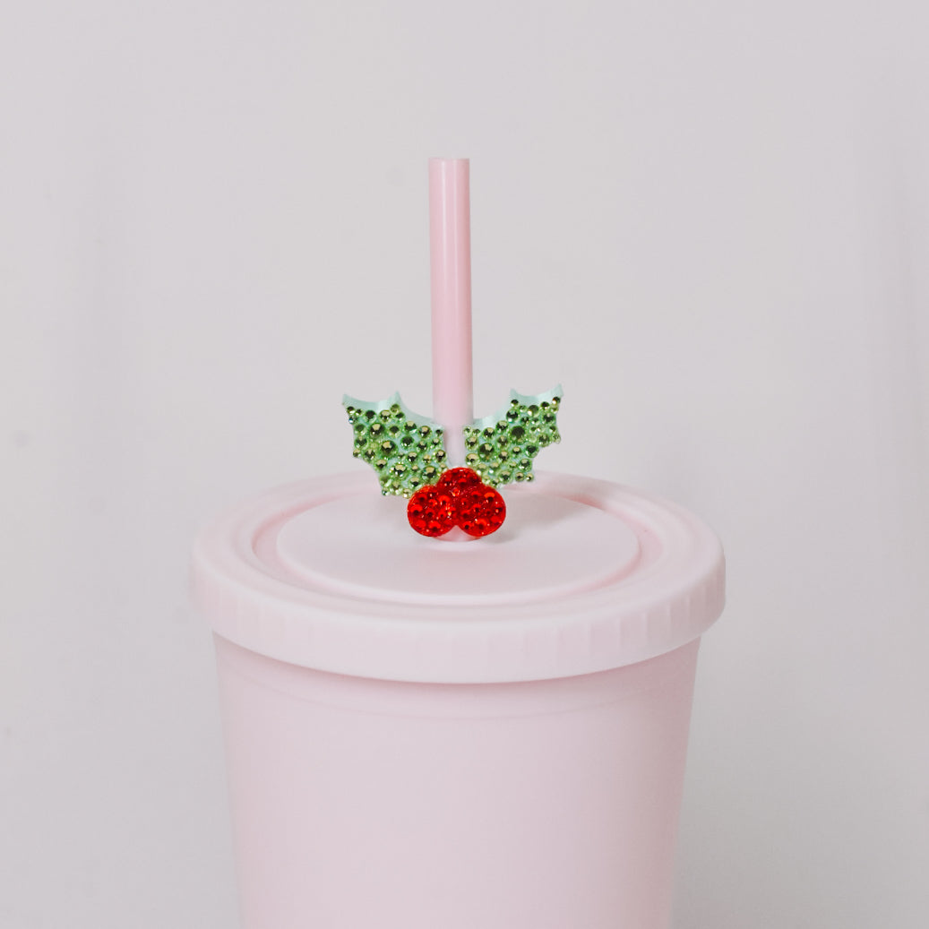 Holly Straw Charm