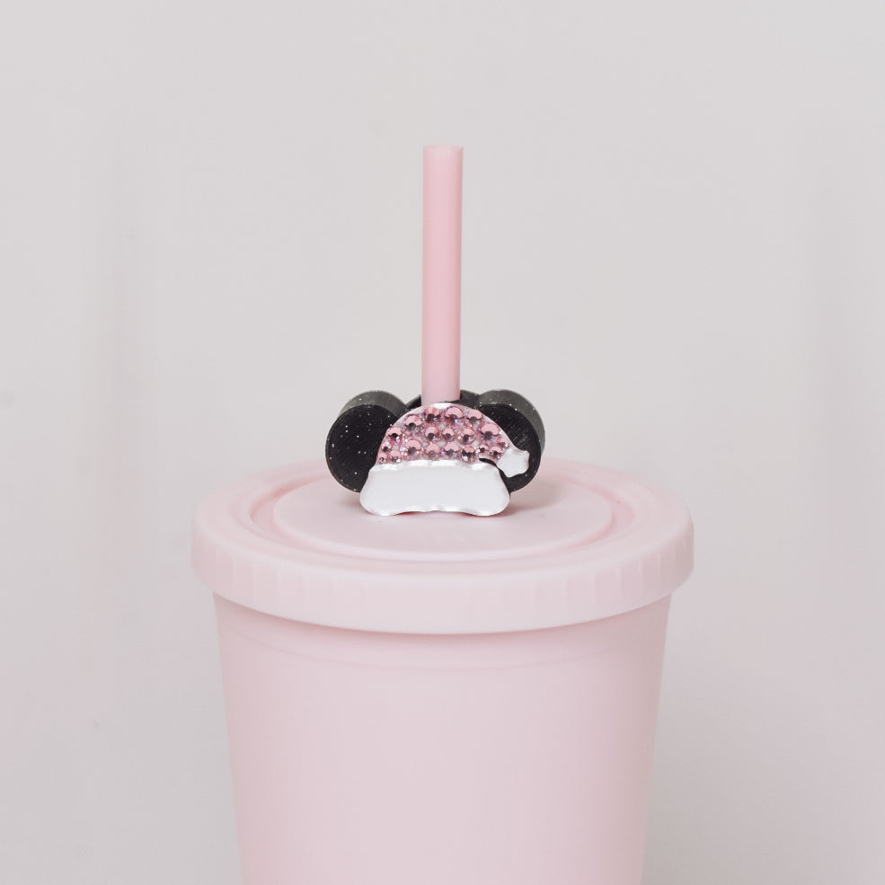 Ears Santa Straw Charm