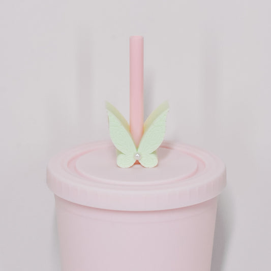Fairy Wings Straw Charm