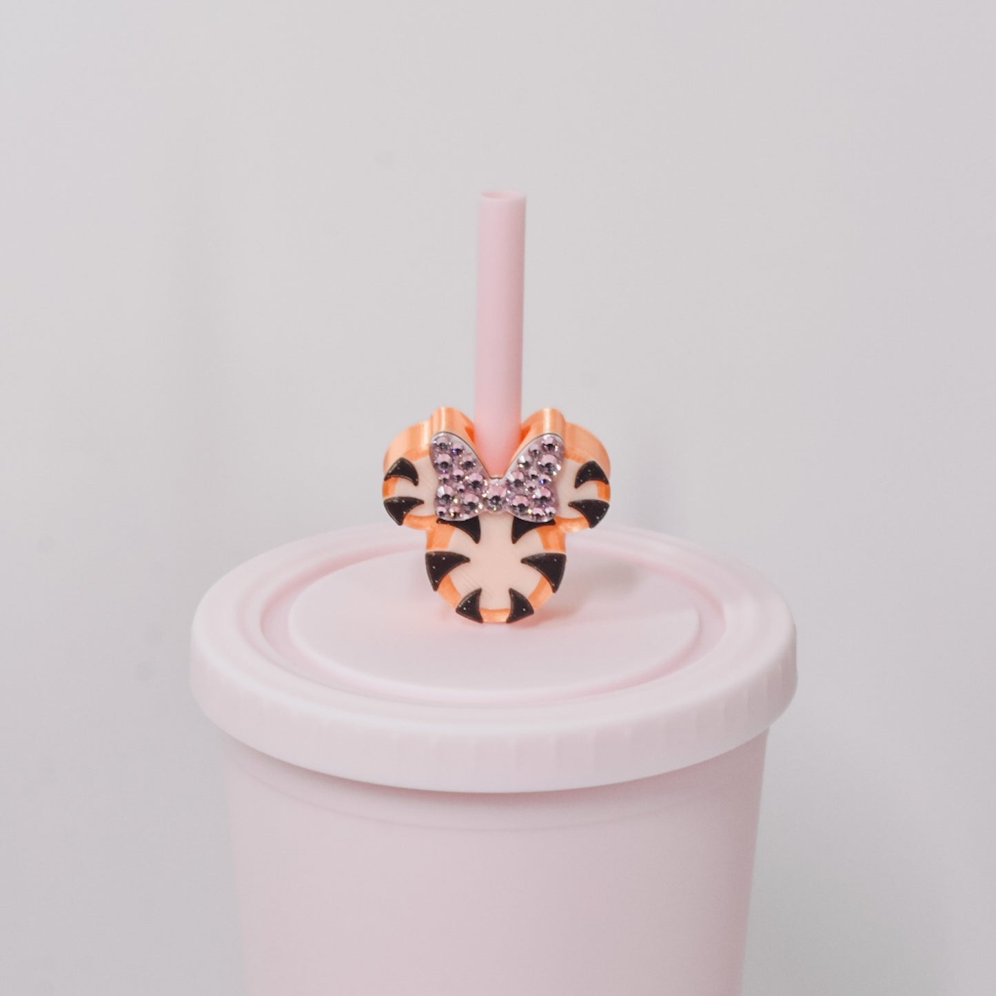 Tiger Ears Straw Charm