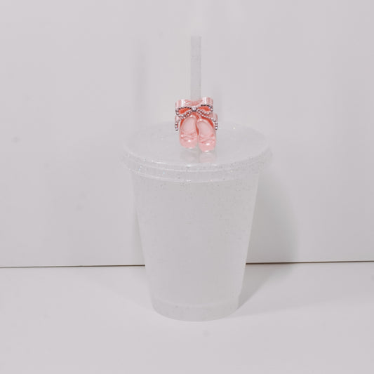 Ballet Shoes Straw Charm