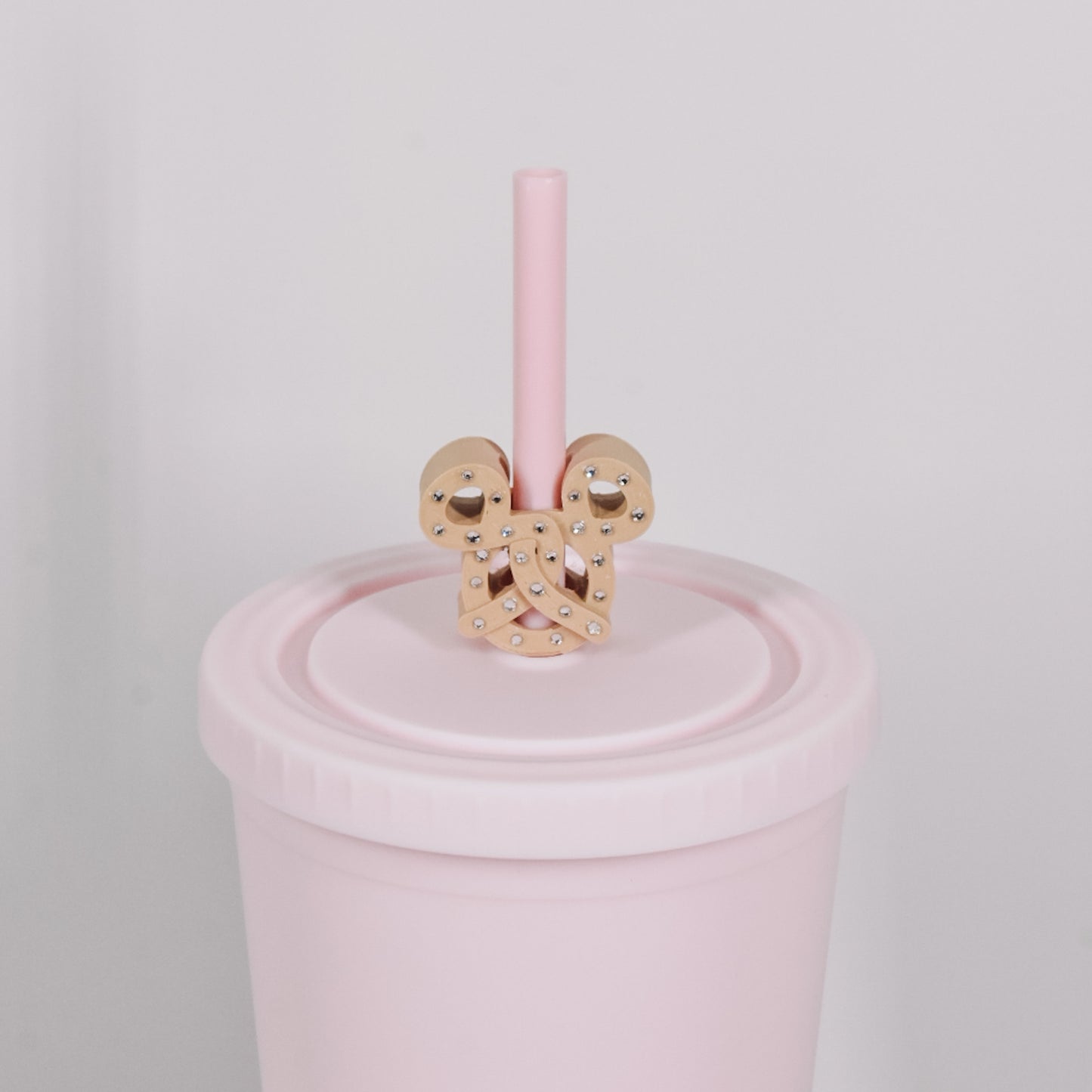 Pretzel Straw Charm