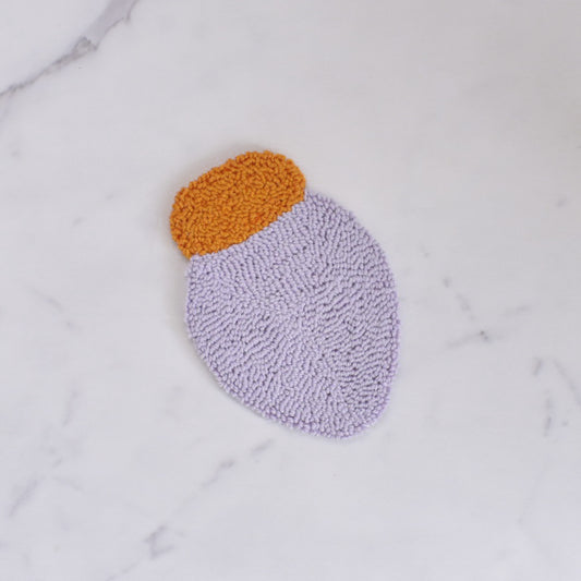 Christmas Light Rug Coaster