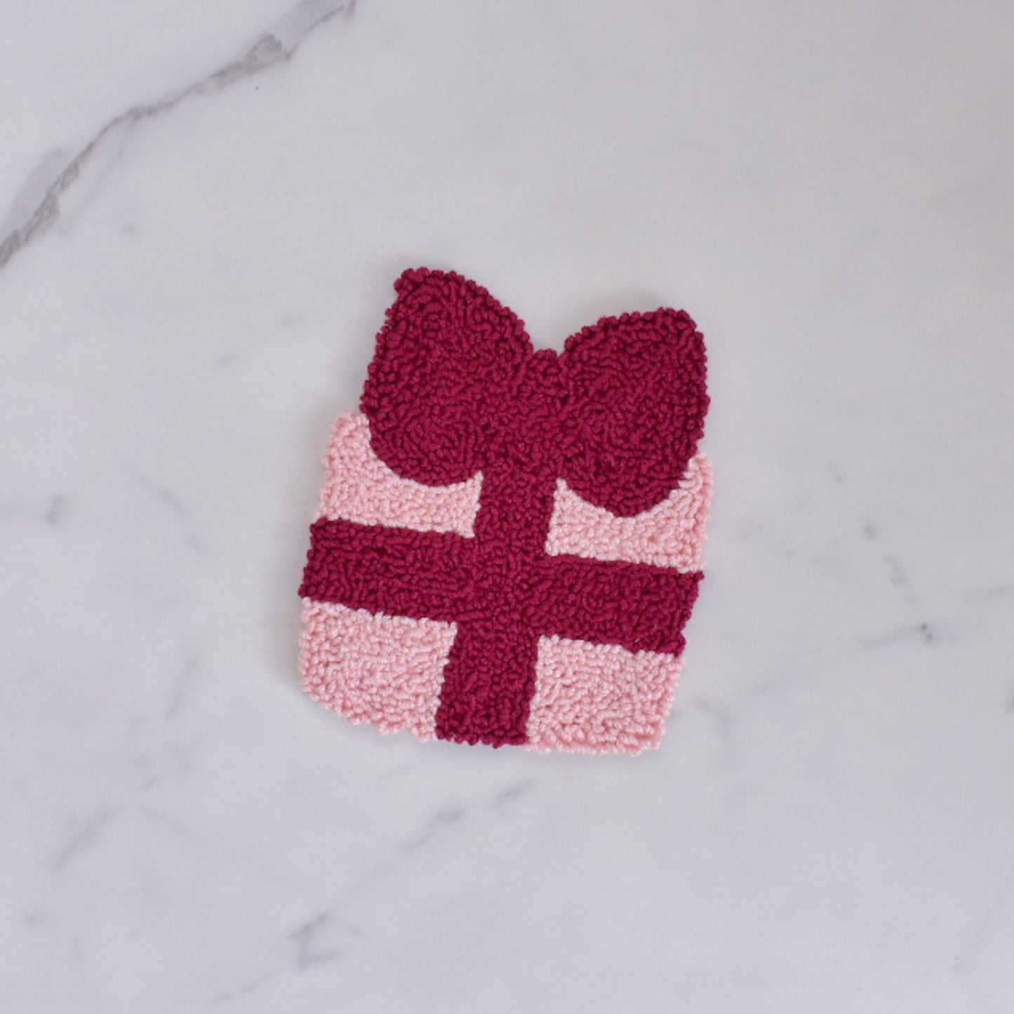 Gift Box Rug Coaster