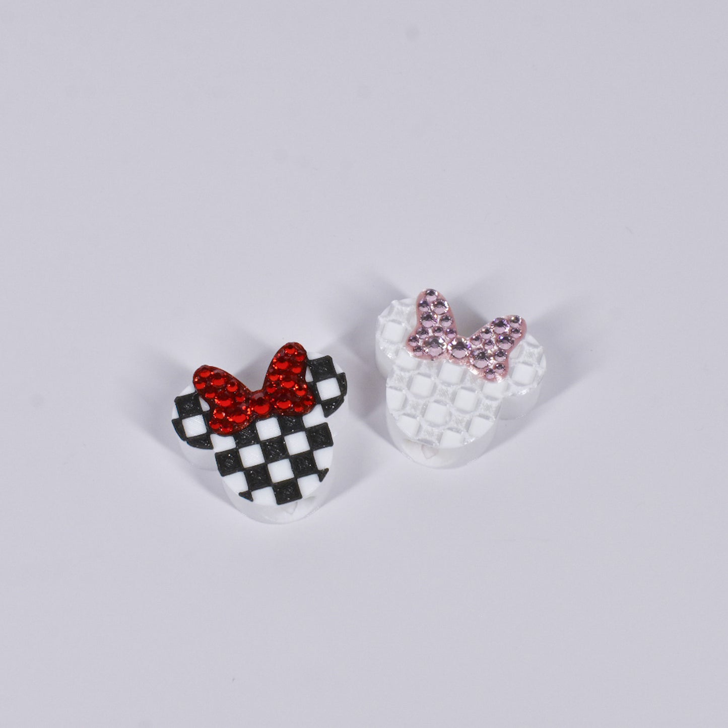 Mrs. Checkered Straw Charm