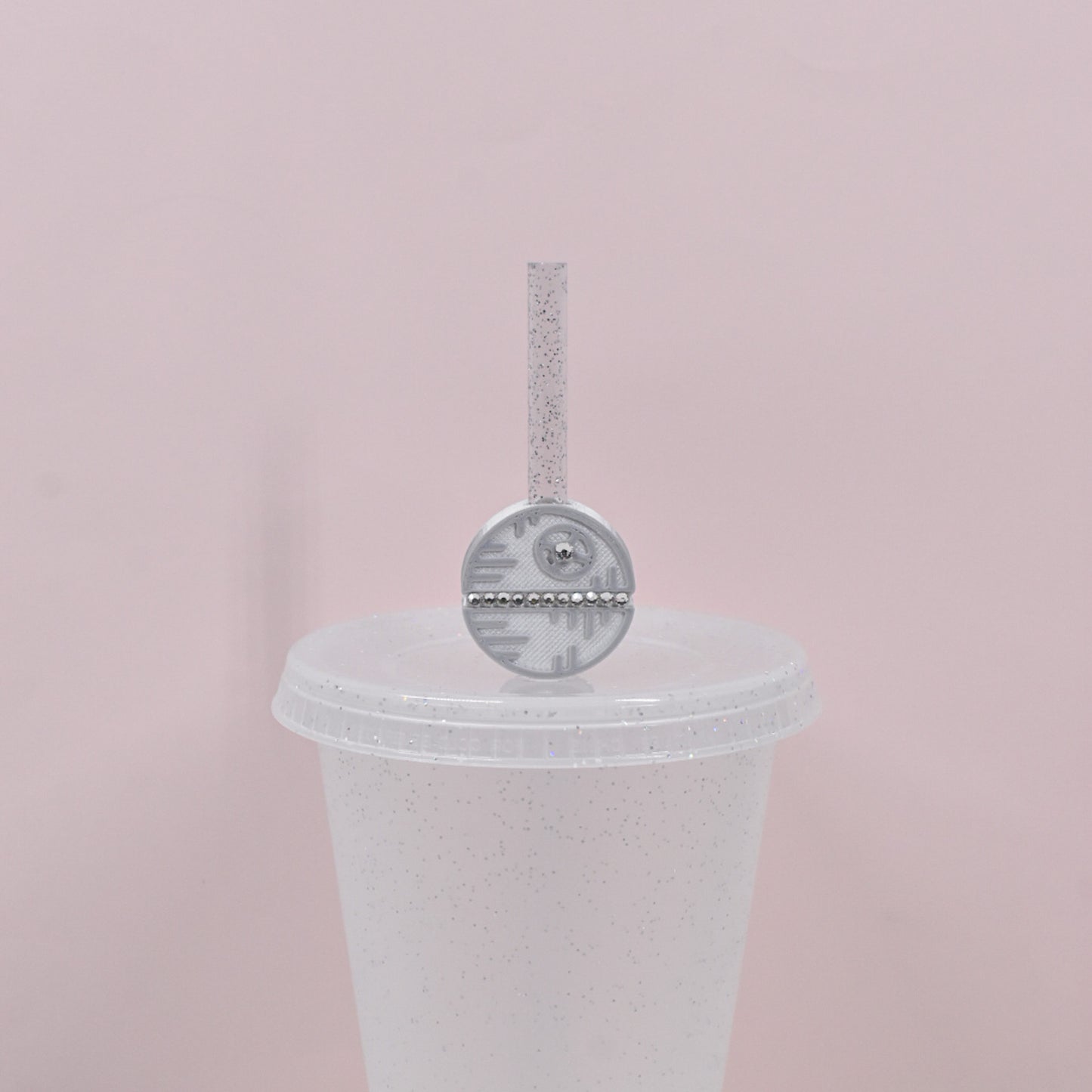 Moon Base Straw Charm