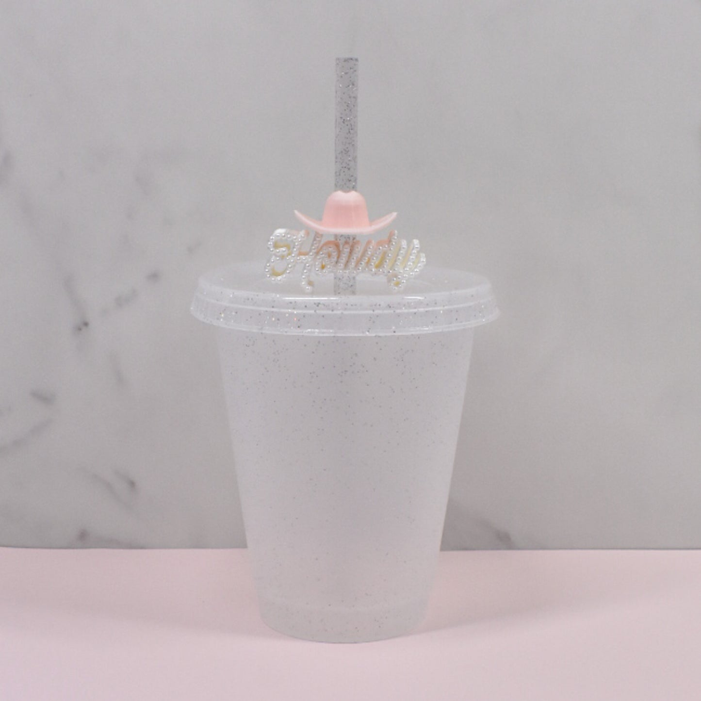 Cowgirl Hat Straw Charm