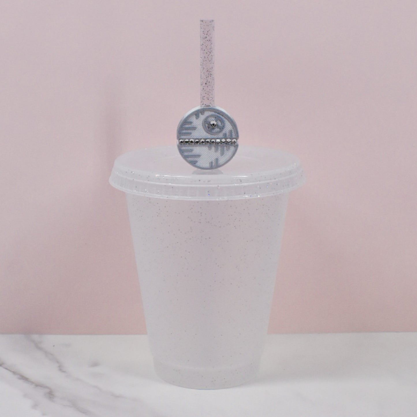 Moon Base Straw Charm