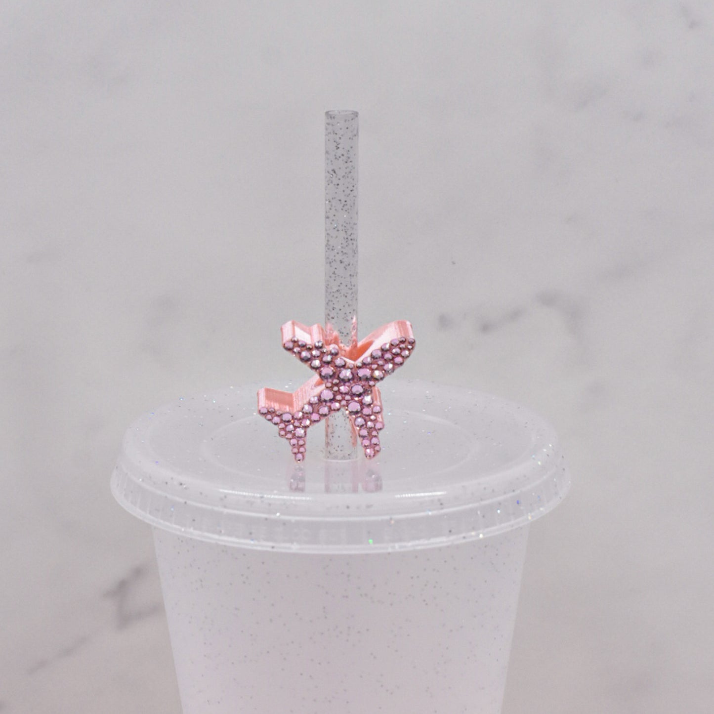 Airplane Straw Charm