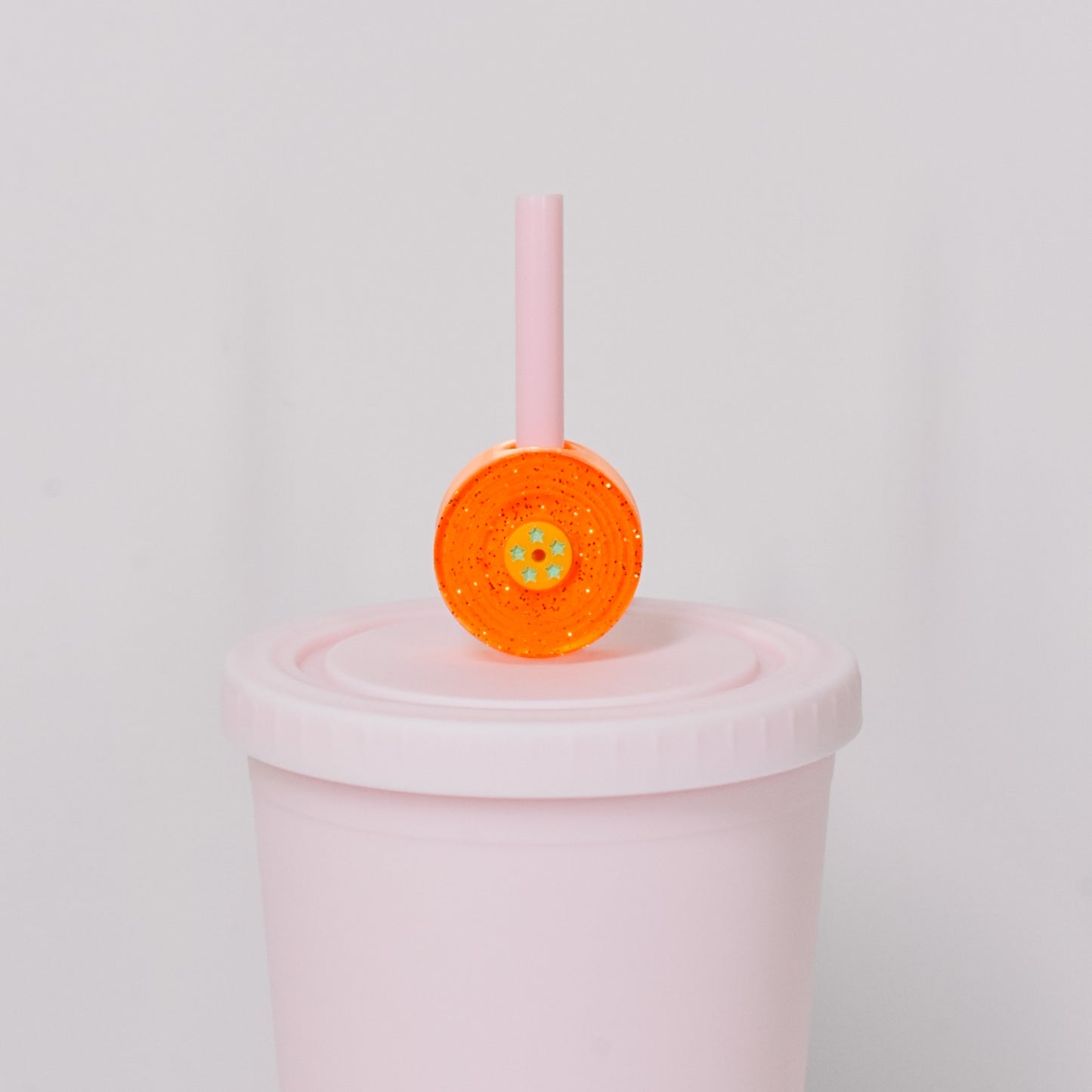 Showgirl Record Straw Charm