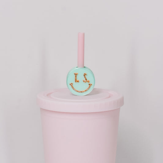 Showgirl Smiley Straw Charm