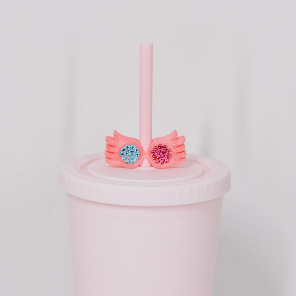 Wizard Specs Straw Charm