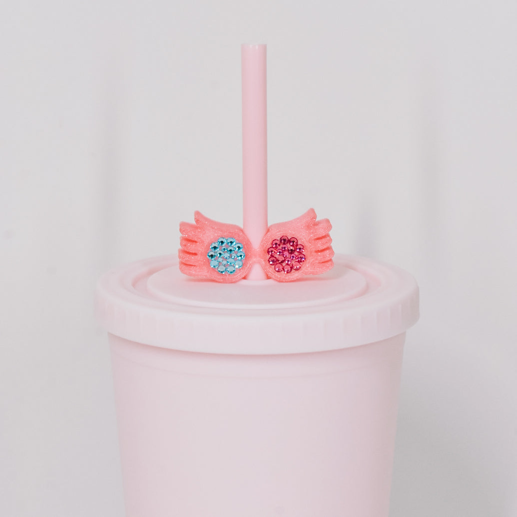 Wizard Specs Straw Charm