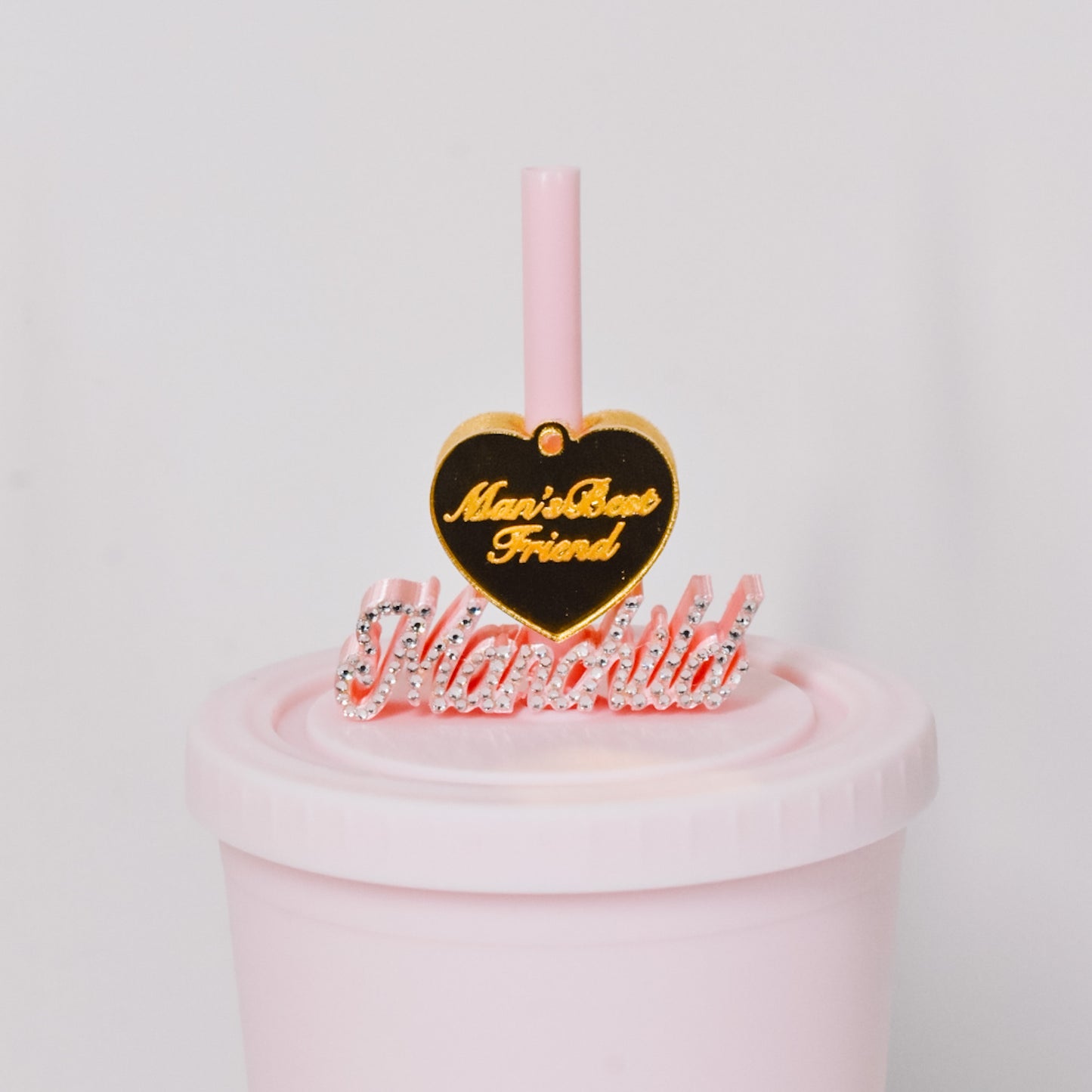 Manchild Straw Charm