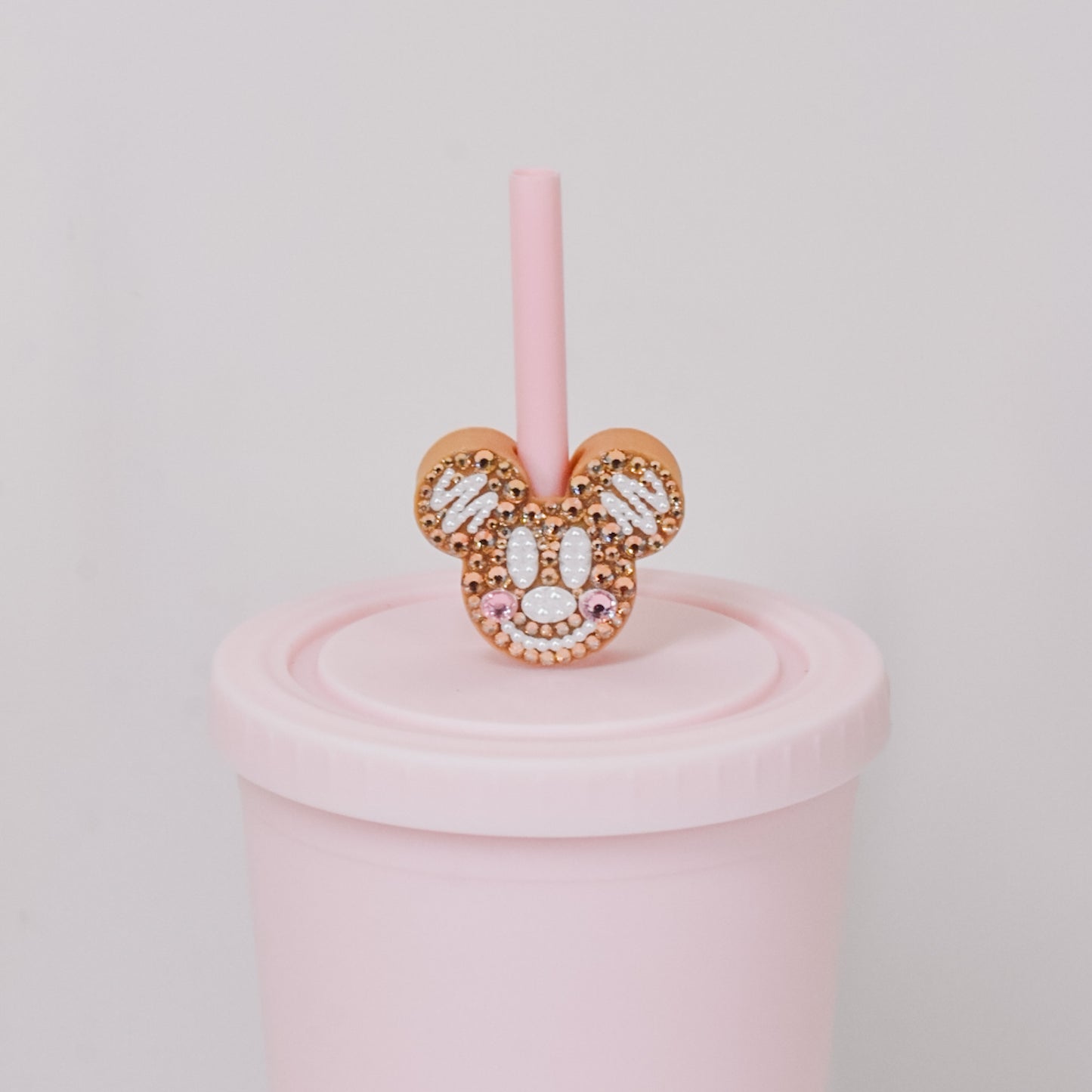 Ears Gingerbread Straw Charm