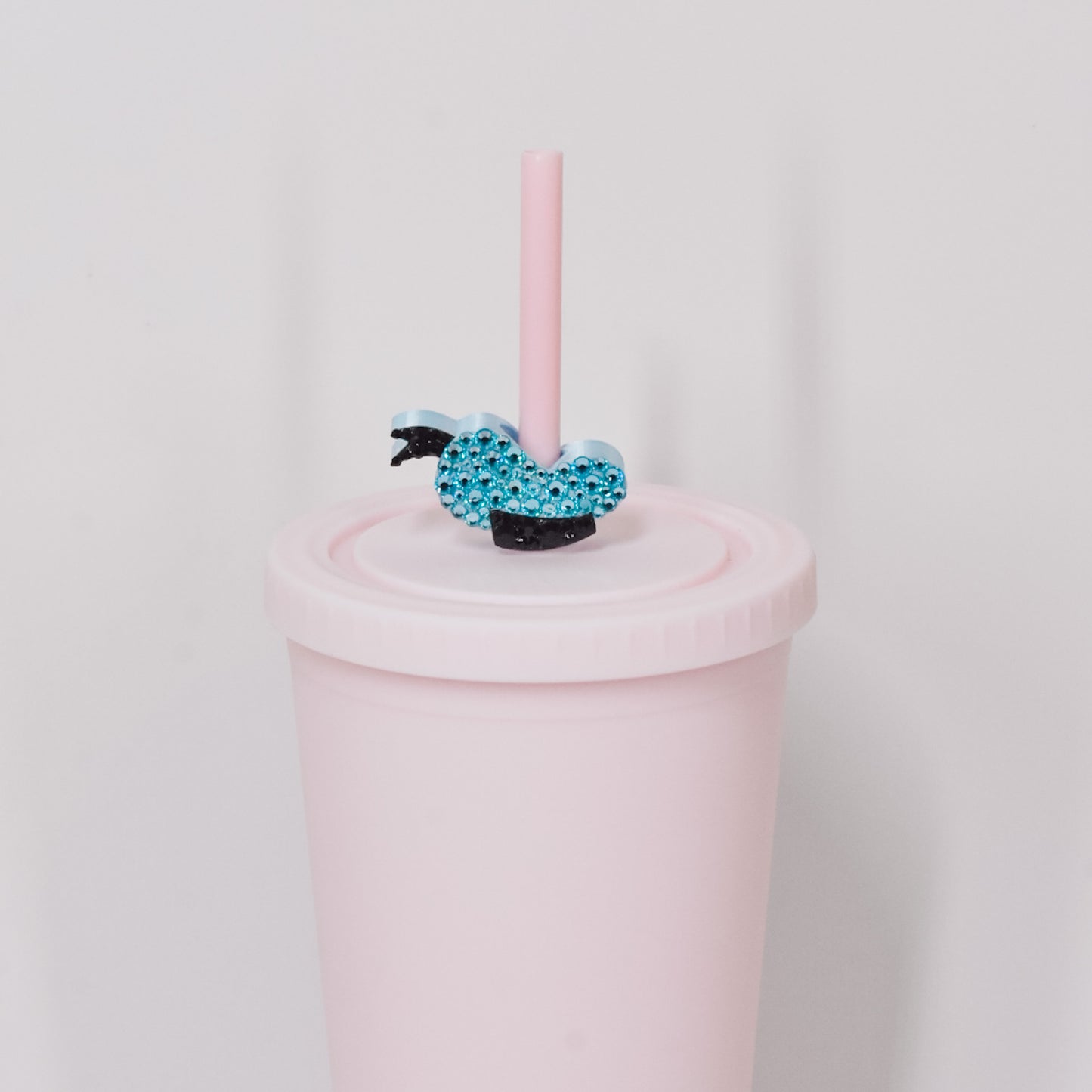 Mr Duck Straw Charm