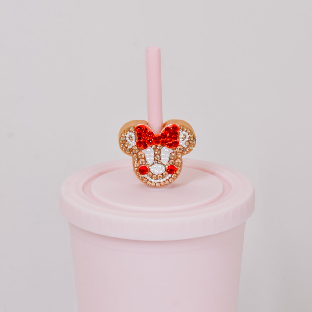 Ears Gingerbread Straw Charm