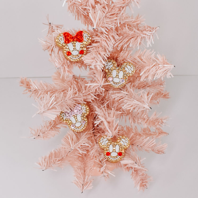 Ears Gingerbread Straw Charm