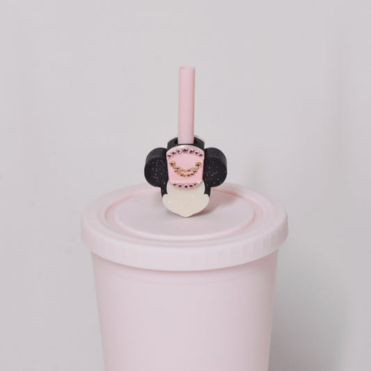 Ears Nutcracker Straw Charm