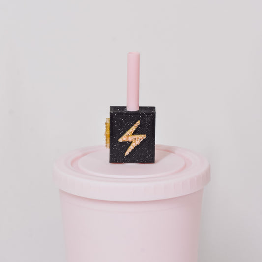 Wizard Book Straw Charm