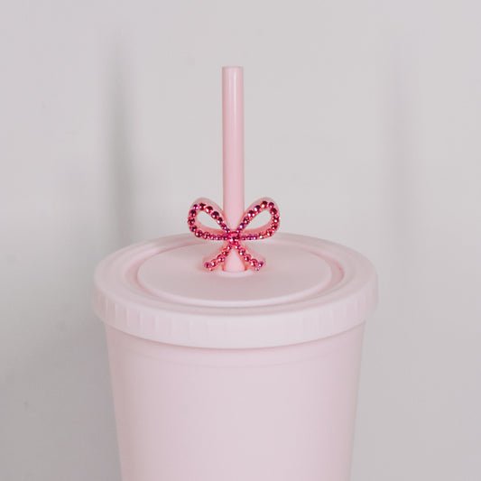 Bow Straw Charm