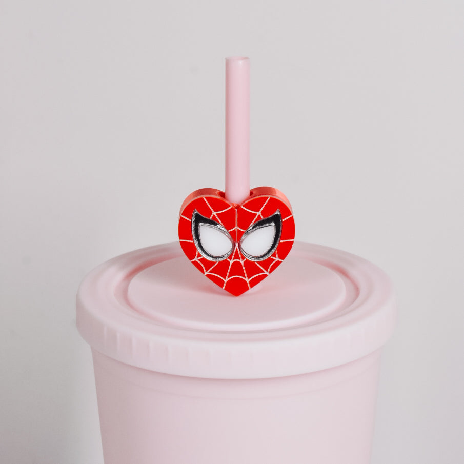 Spidey Straw Charm
