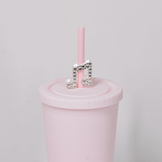 Music Note Straw Charm