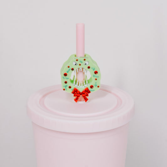 Mansion Wreath Straw Charm