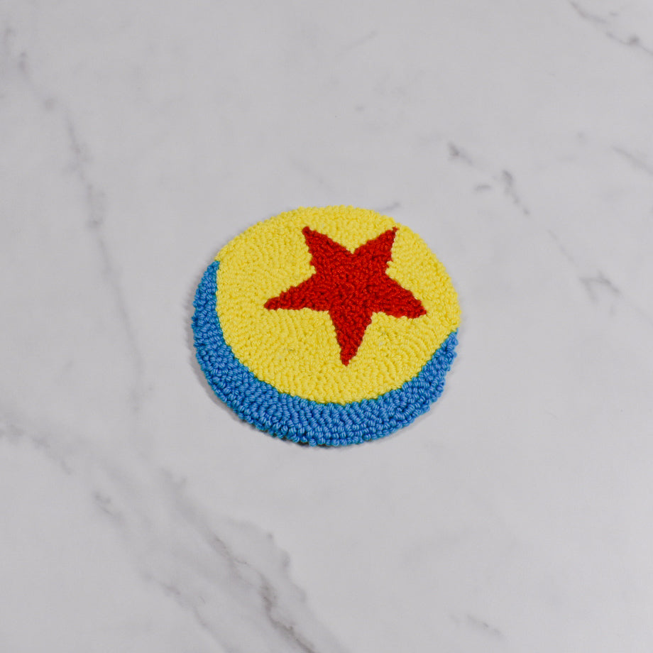 Red Star Rug Coaster