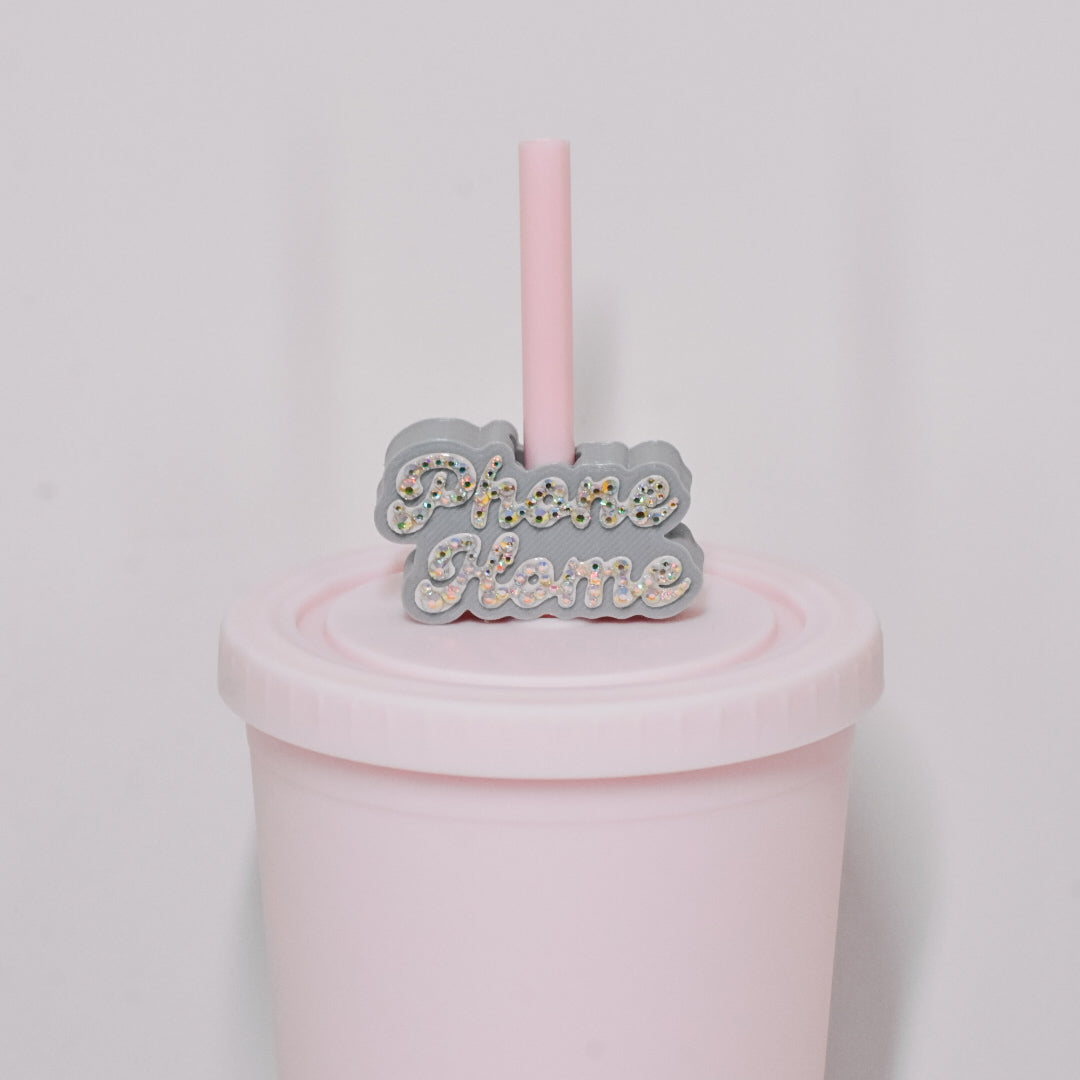 Phone Home Straw Charm