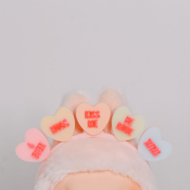 Conversation Hearts Headband