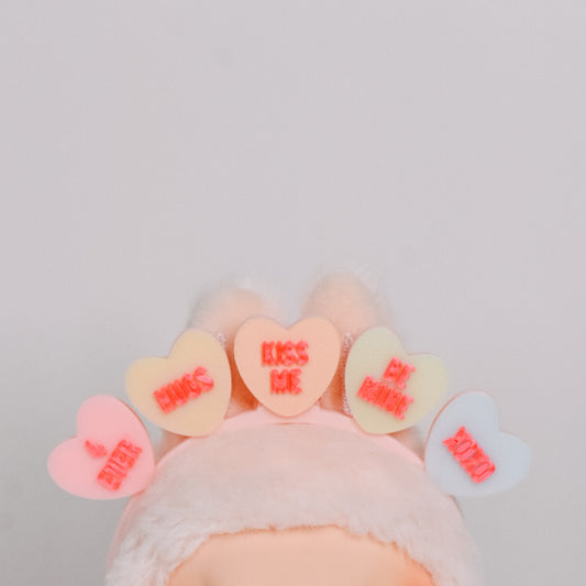 Conversation Hearts Headband