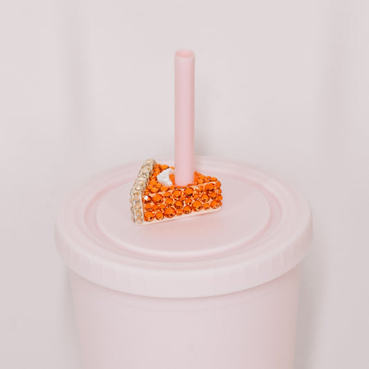 Pumpkin Pie Straw Charm