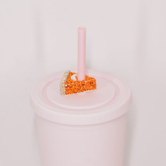 Pumpkin Pie Straw Charm