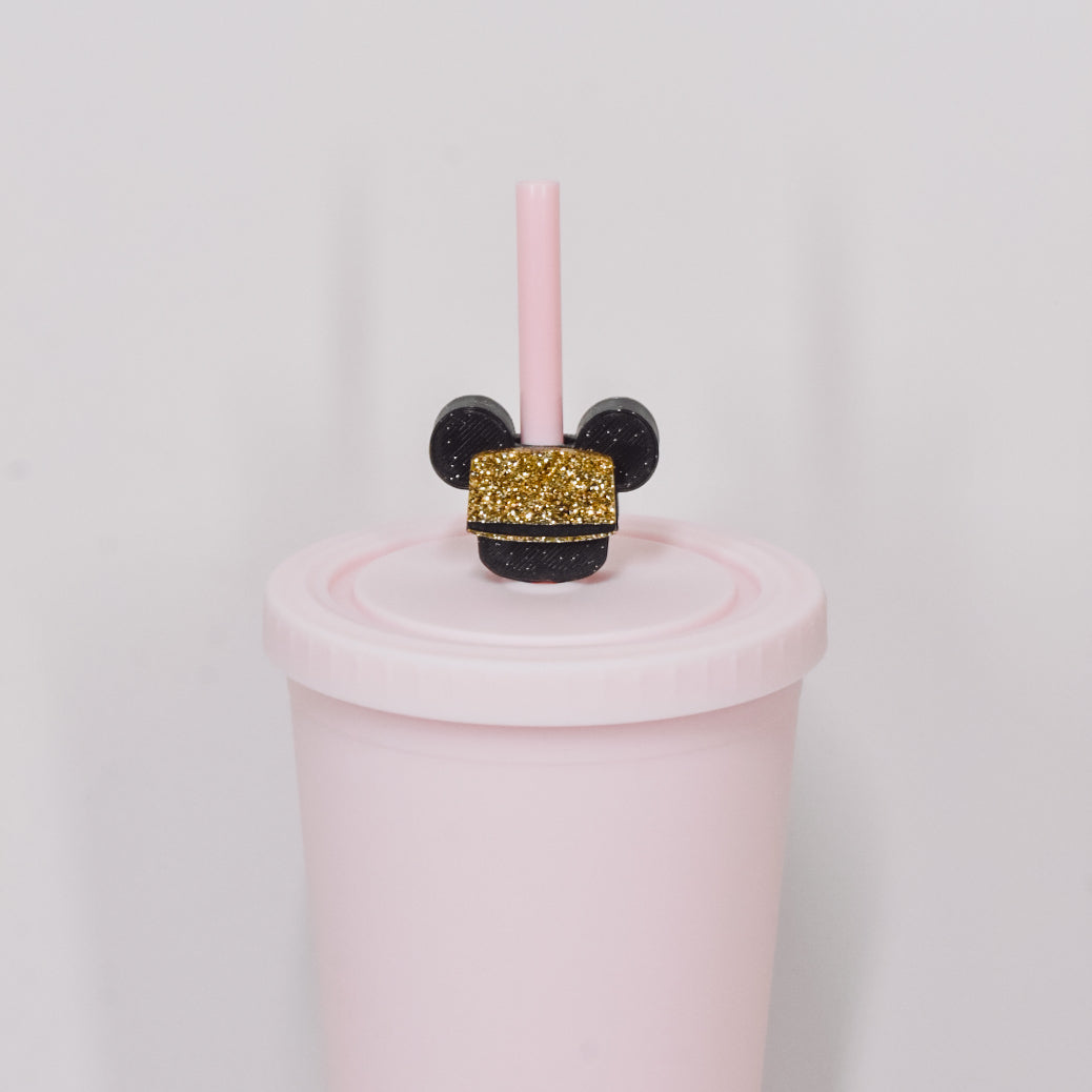 Conductor Hat Straw Charm