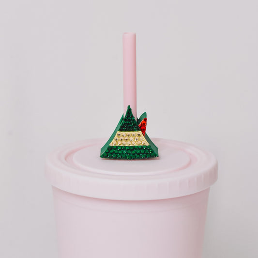 Buddy Hat Straw Charm