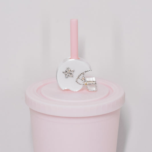 Football Helmet Straw Charm