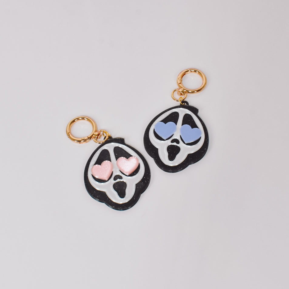 Heart Eye Ghost Bag Charm