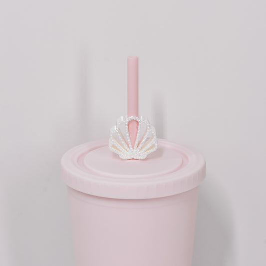 Seashell Straw Charm
