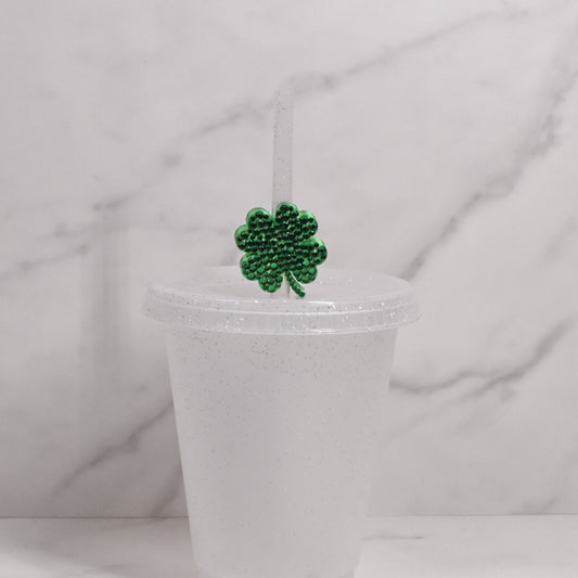 Clover Straw Charm