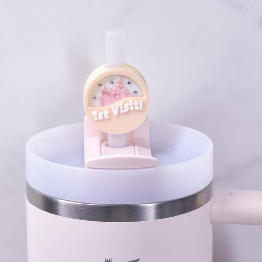 1st Visit Straw Charm
