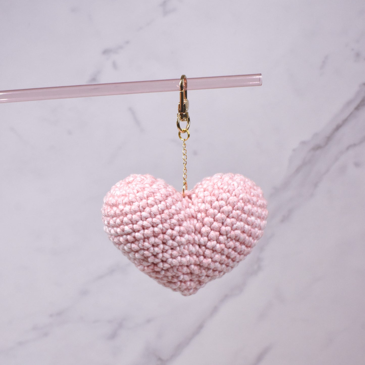 Heart Bag Charm