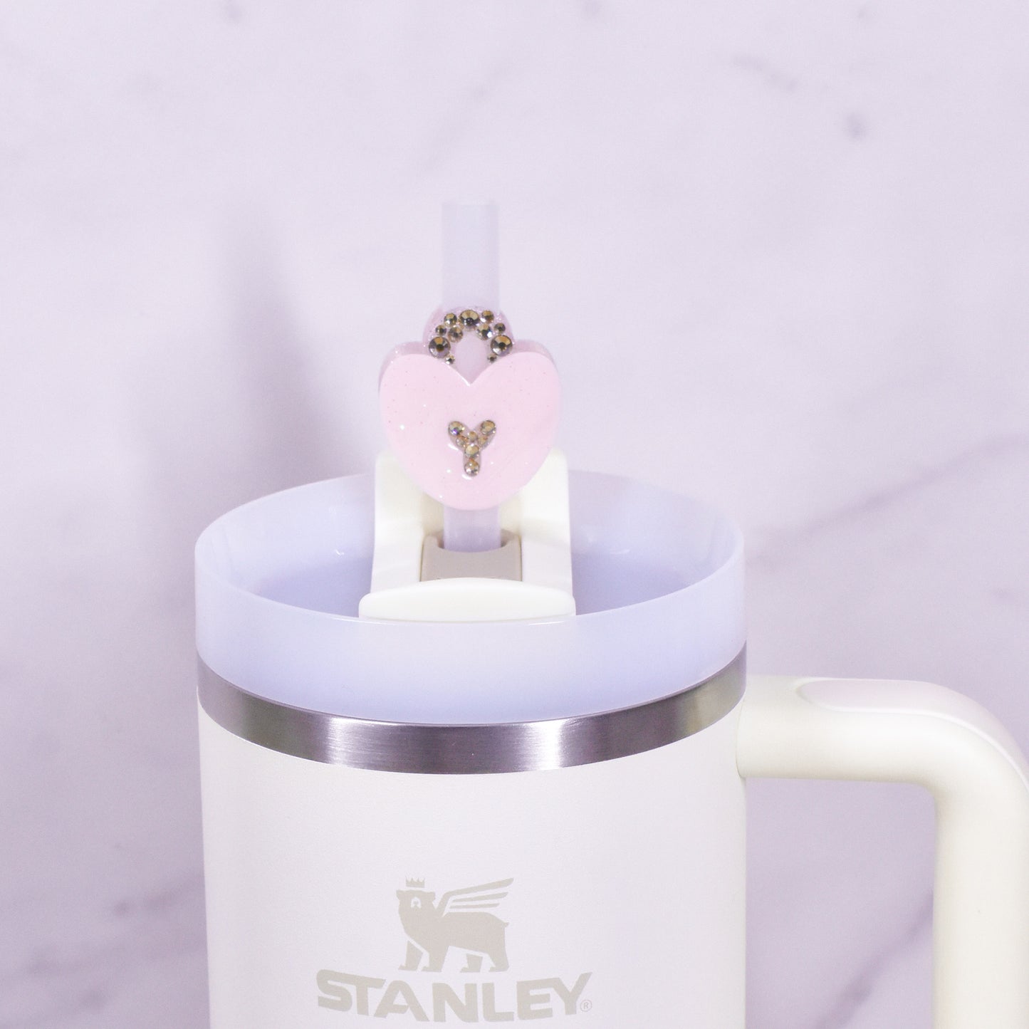 Lock Straw Charm