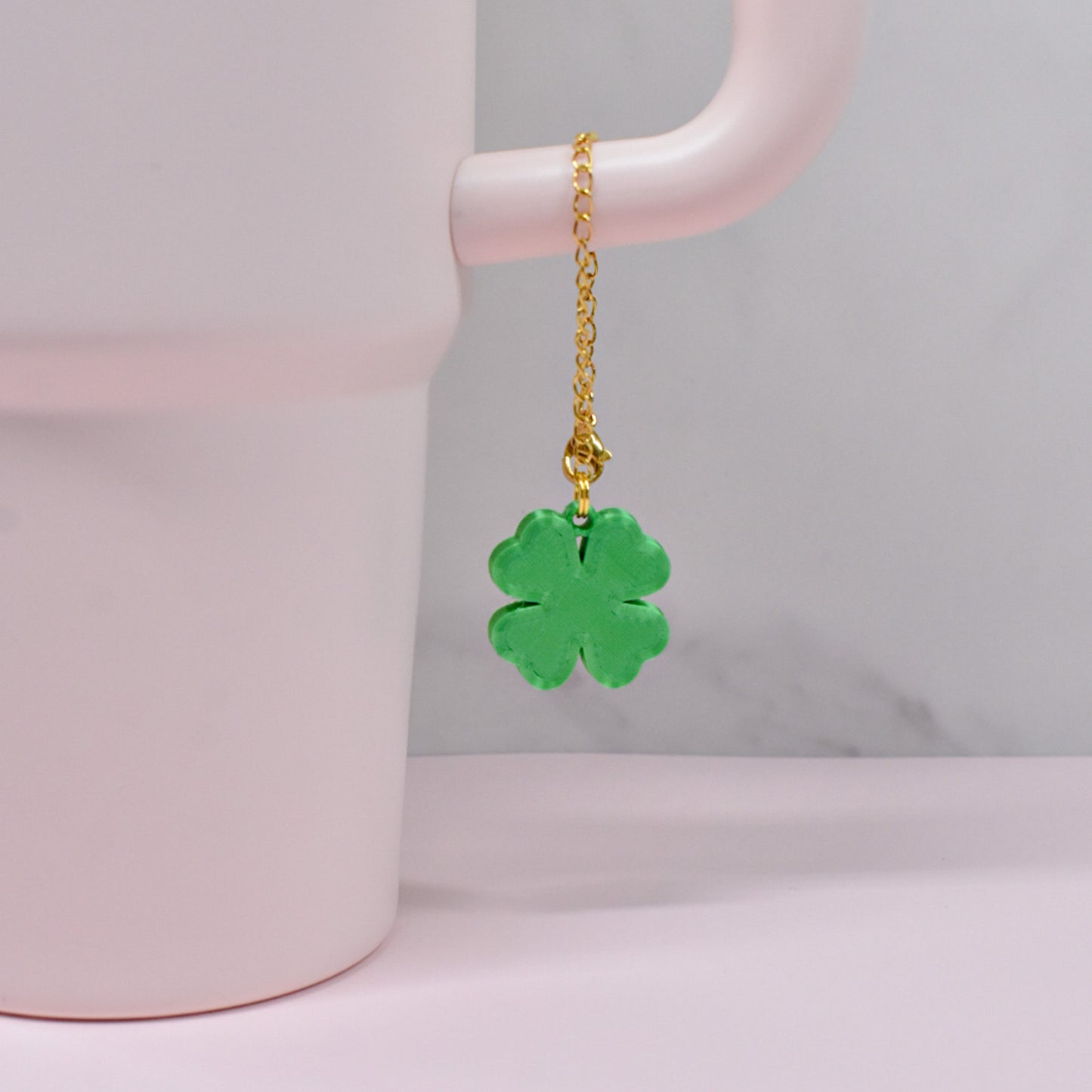 Clover Handle Charm