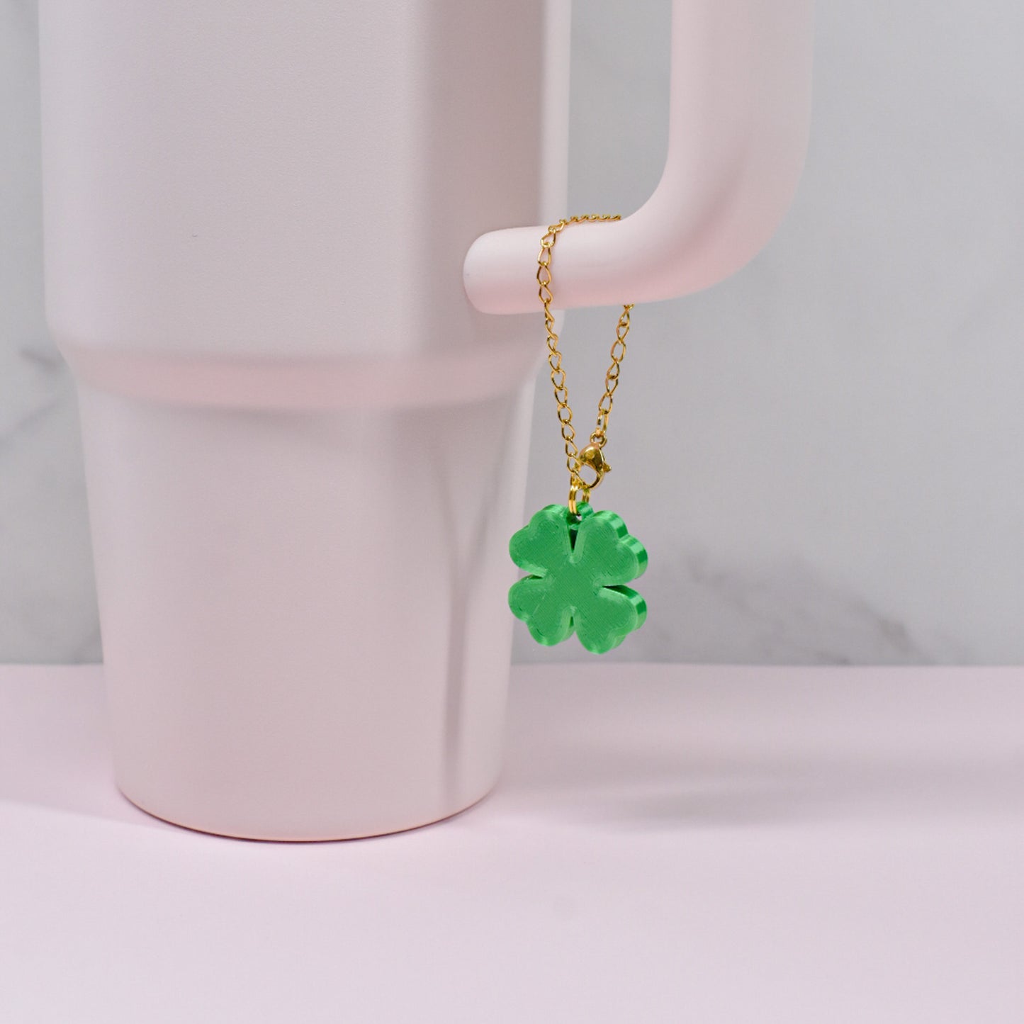 Clover Handle Charm