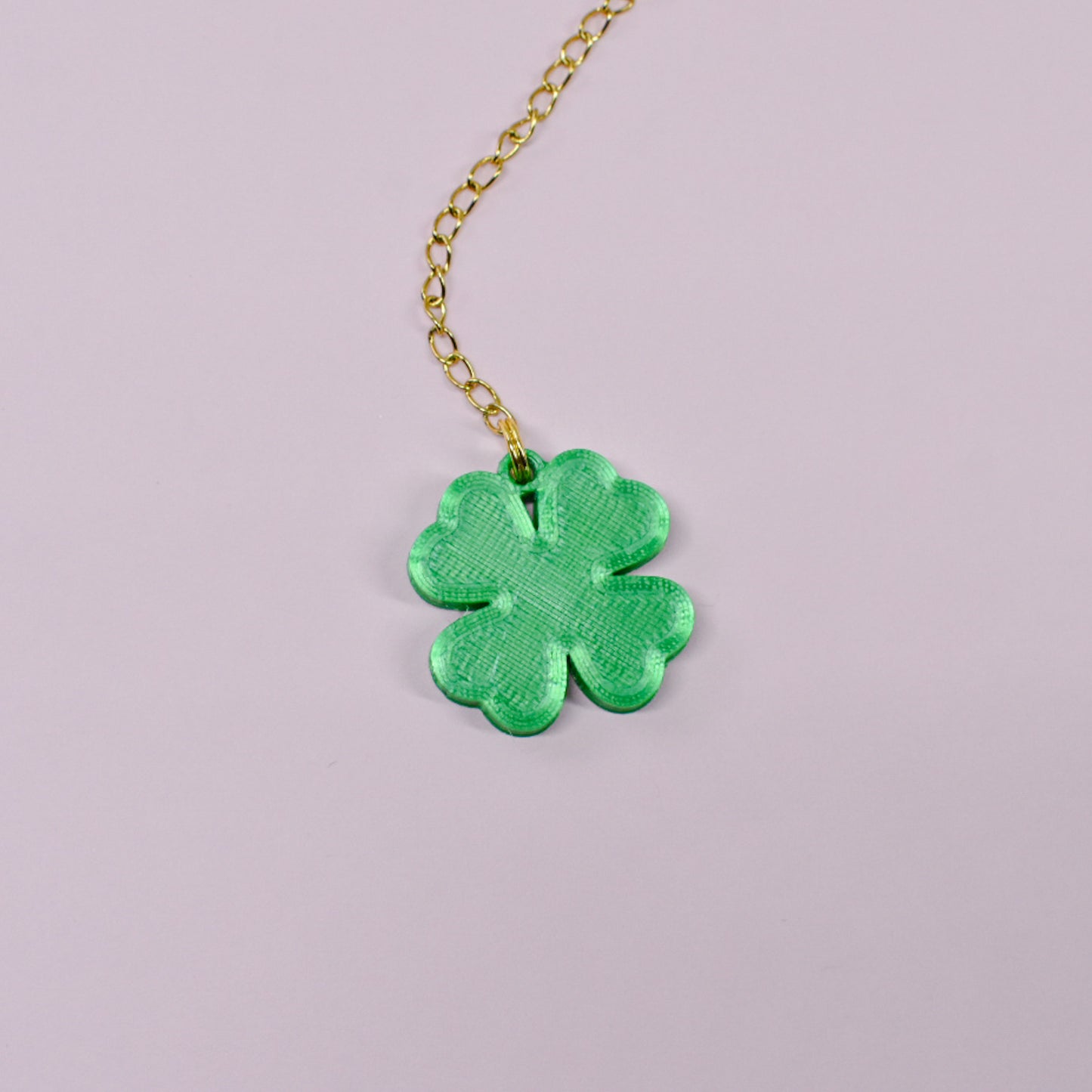 Clover Handle Charm