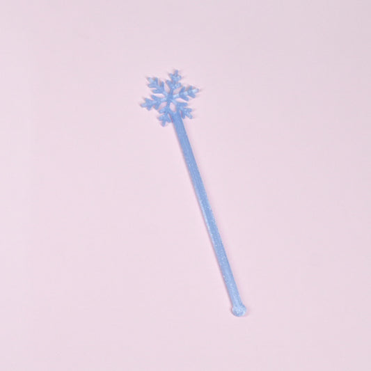 Snowflake Drink Stir